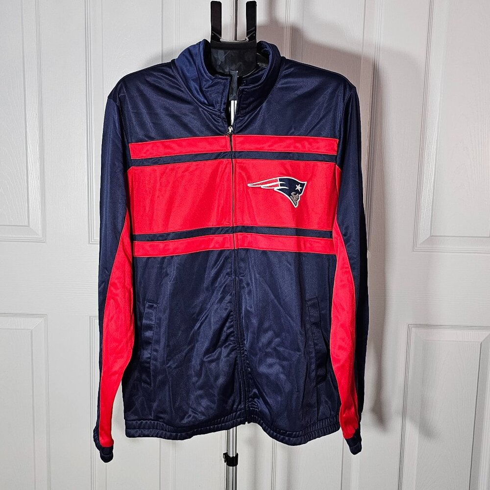 NFL New England Patriots Lightweight Jacket Size Large DISCONTINUED NWT